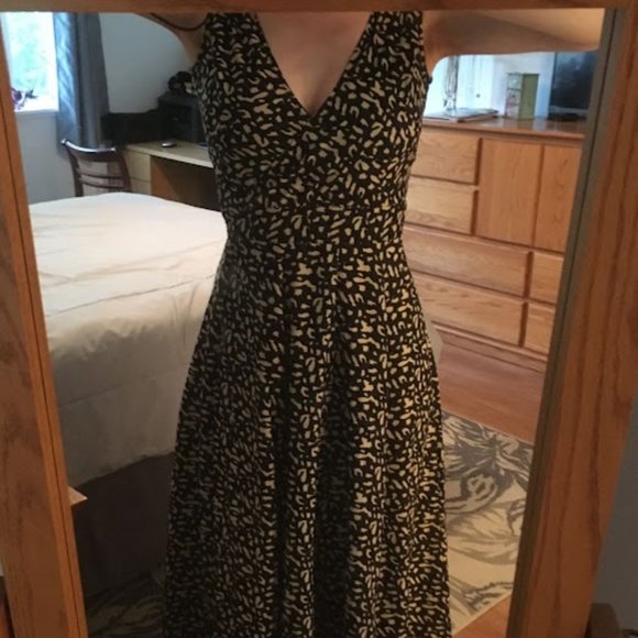 Maxi wrap dress - Cheetah print - Picture 2 of 6